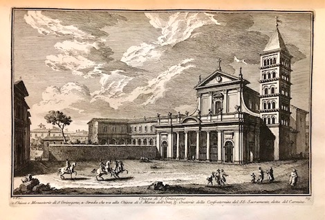 Vasi Giuseppe (1710-1782) Chiesa di S. Grisogono 1786 Roma